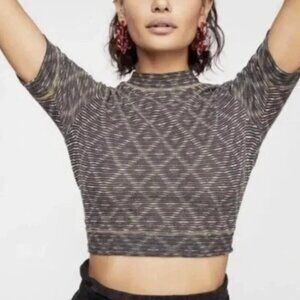 Free People Intimately All Yours knit Crop Top